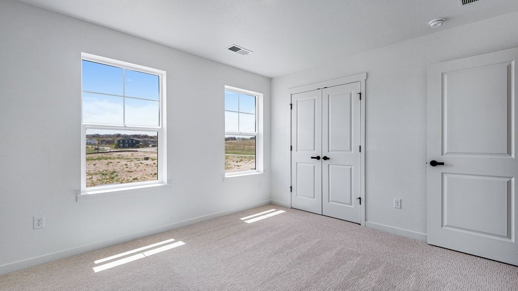 Spacious, unfurnished interior of a new home in Trails at Crowfoot, Parker (Image 42). Spacious, unfurnished interior of a new home in Trails at Crowfoot, Parker (Image 42).