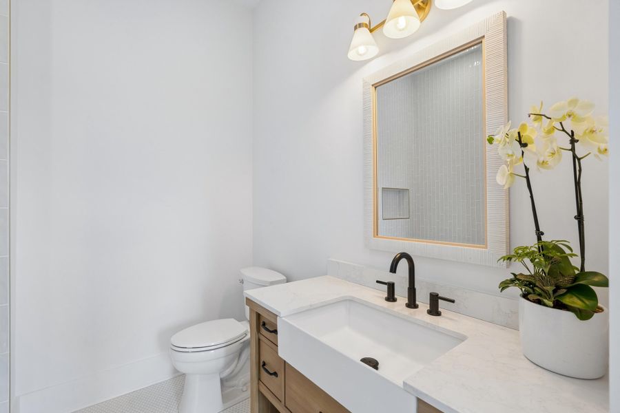 Furnished interior view inside a new home in , Folly Beach (Image 18).