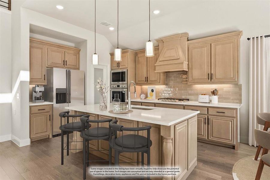 Furnished interior view inside a new home in Parks at Panchasarp Farms, Burleson (Image 16). Furnished interior view inside a new home in Parks at Panchasarp Farms, Burleson (Image 16).