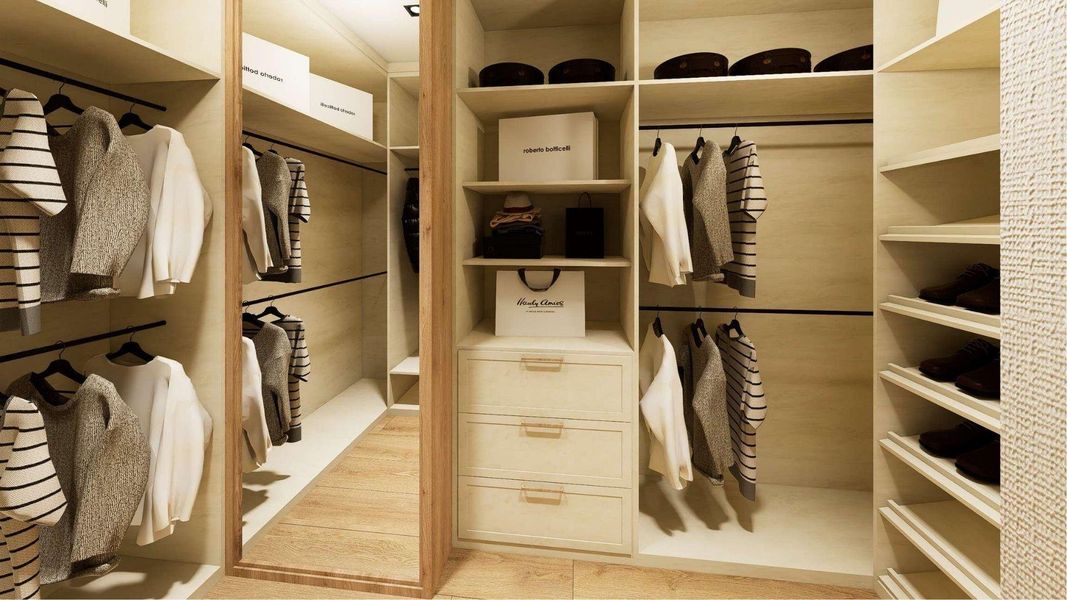Furnished interior view inside a new home in , Houston (Image 4).