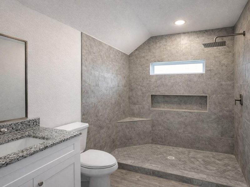 Furnished interior view inside a new home in Lake Conroe Village, Montgomery (Image 3).