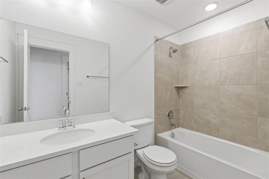 Furnished interior view inside a new home in Infinity Square, Kyle (Image 13).