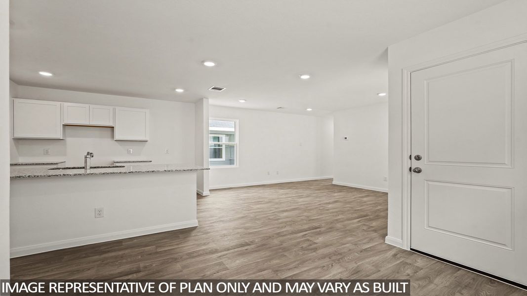 Spacious, unfurnished interior of a new home in Castles Edge, Willis (Image 12). Spacious, unfurnished interior of a new home in Castles Edge, Willis (Image 12).