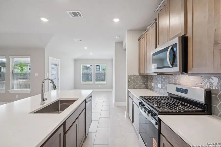 Furnished interior view inside a new home in Comanche Ridge, San Antonio (Image 9).