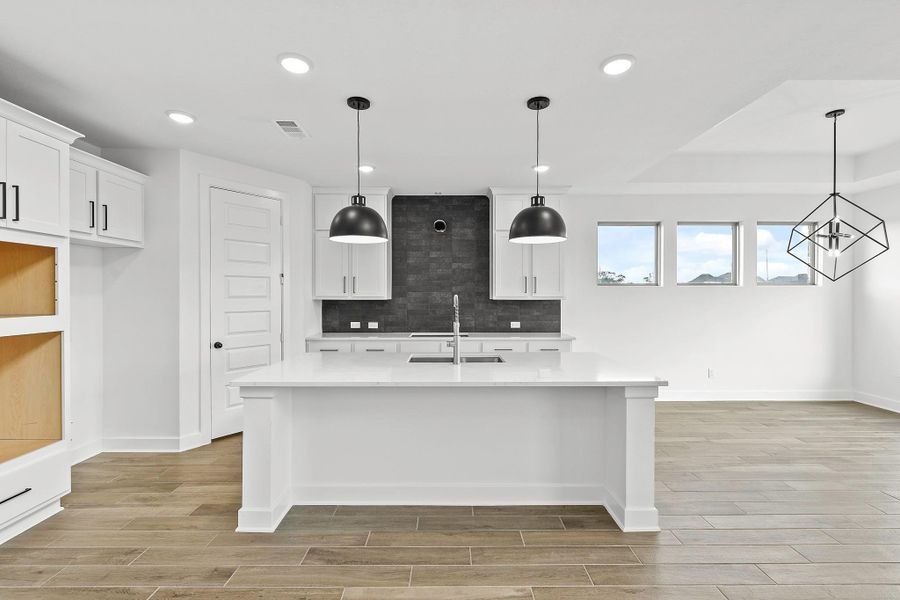 Furnished interior view inside a new home in , Katy (Image 11).