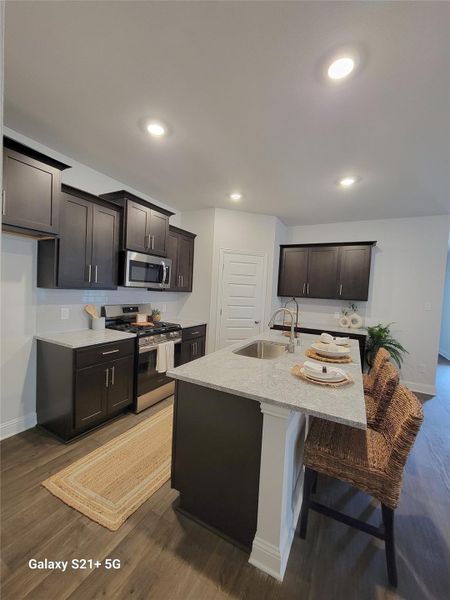 Furnished interior view inside a new home in , Conroe (Image 10). Furnished interior view inside a new home in , Conroe (Image 10).