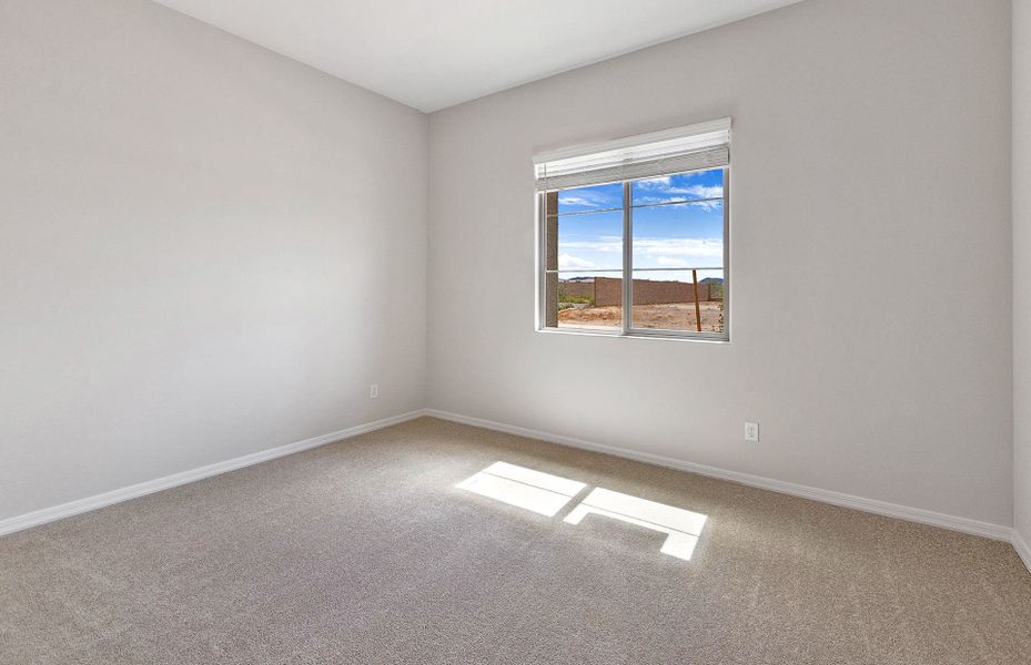 Spacious, unfurnished interior of a new home in Del Webb at Rocking K, Tucson (Image 24).