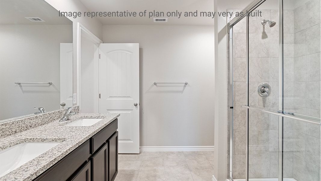 Furnished interior view inside a new home in London Towne, Corpus Christi (Image 9).