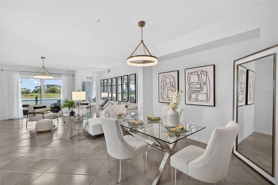 Furnished interior view inside a new home in , Punta Gorda (Image 17).