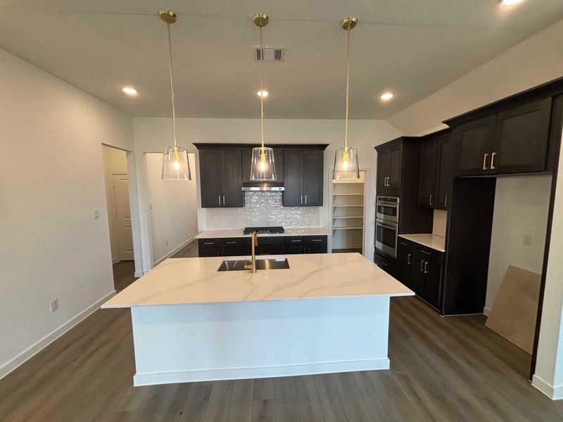 Kitchen Construction Progress featuring the Oxford Collection