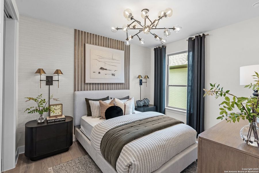 Furnished interior view inside a new home in Del Webb New Braunfels at Veramendi, New Braunfels (Image 27).