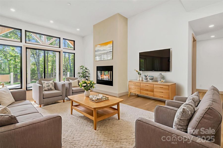 Furnished interior view inside a new home in , Candler (Image 5). Furnished interior view inside a new home in , Candler (Image 5).
