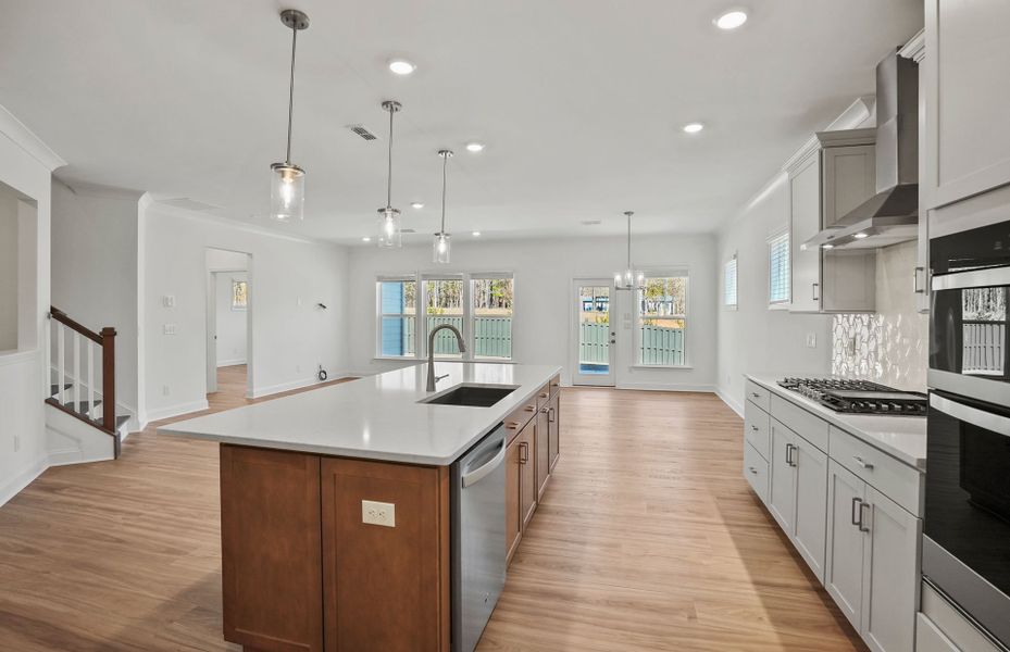 Furnished interior view inside a new home in Kinsdale, Lancaster (Image 3).