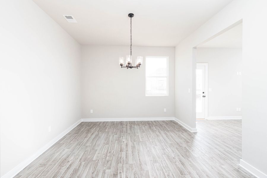 Representative unfurnished interior of a home built from the Linden by Nason Homes in Brady Estates, Murfreesboro (Image 17).