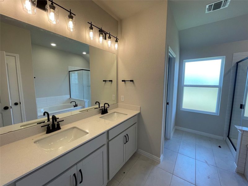 Furnished interior view inside a new home in Covered Bridge, Hutto (Image 7). Furnished interior view inside a new home in Covered Bridge, Hutto (Image 7).