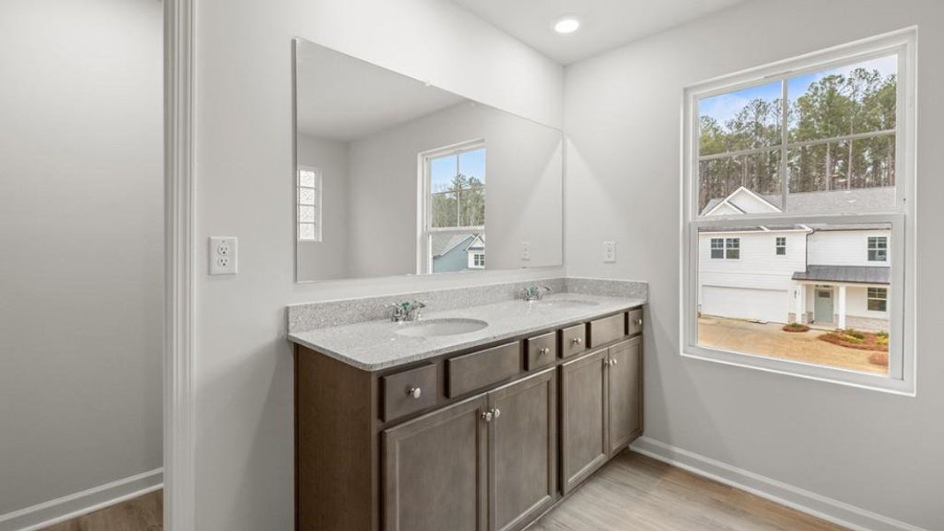 Furnished interior view inside a new home in , Dallas (Image 7).
