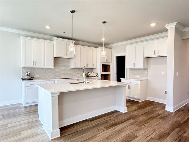 Furnished interior view inside a new home in Ponderosa Farms Reserve, Gainesville (Image 10).