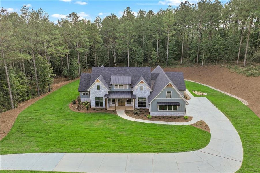 Front exterior of a new home in , Rome, GA, highlighting curb appeal (Image 29). Front exterior of a new home in , Rome, GA, highlighting curb appeal (Image 29).