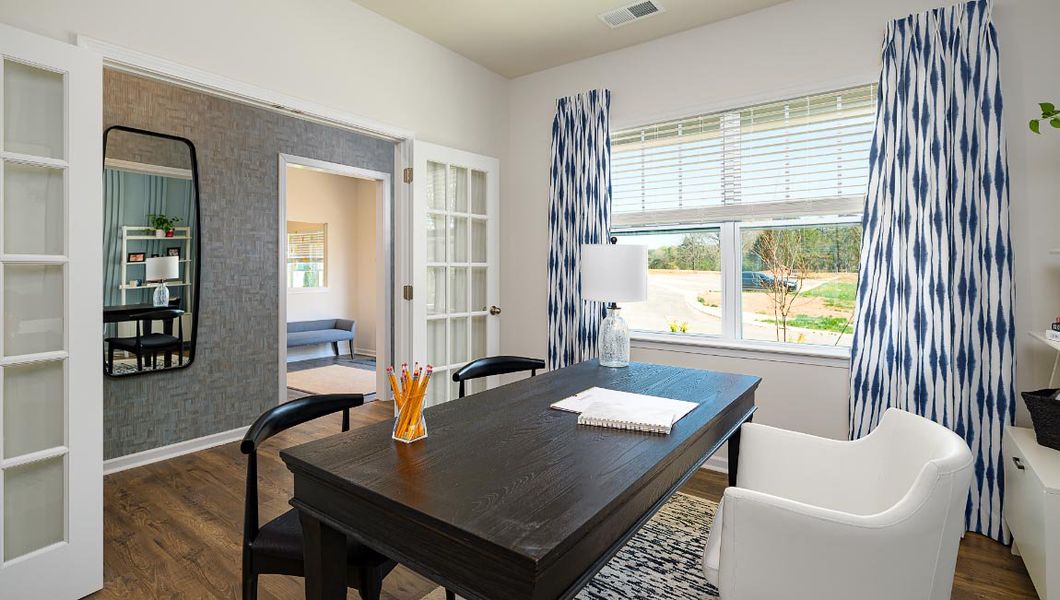 Furnished interior view inside a new home in Stanton, Richburg (Image 29). Furnished interior view inside a new home in Stanton, Richburg (Image 29).