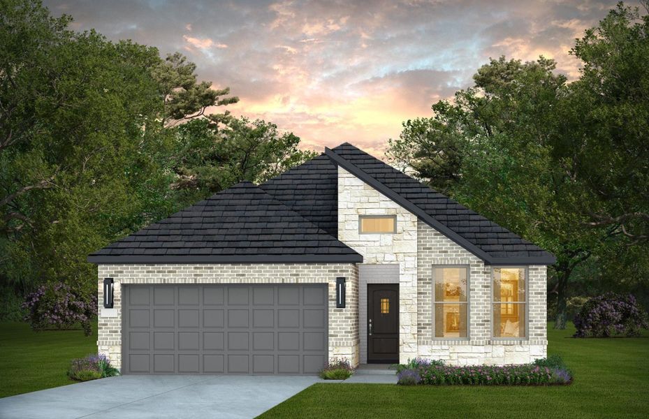 Image 15 representing the Oakmont by Pulte Homes in Windcress, Cove, TX.
