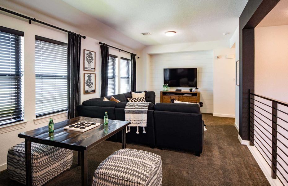 Representative Game Room - some options shown