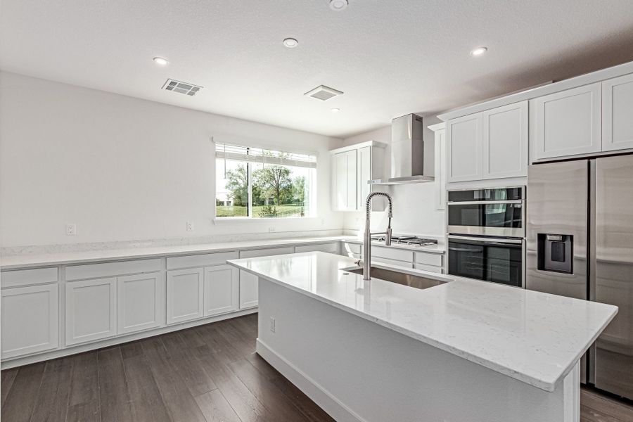 Representative furnished interior of a home built from the Kelly by Lokal Homes in Ascent at Inverness, Englewood (Image 3). Representative furnished interior of a home built from the Kelly by Lokal Homes in Ascent at Inverness, Englewood (Image 3).