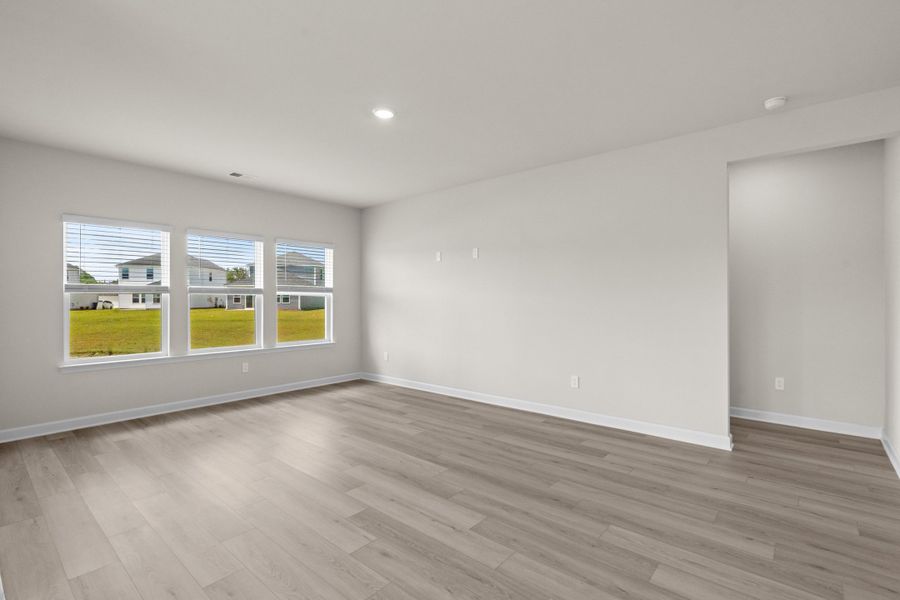 Spacious, unfurnished interior of a new home in Cypress Ridge - The Coastline Series, Longs (Image 14).