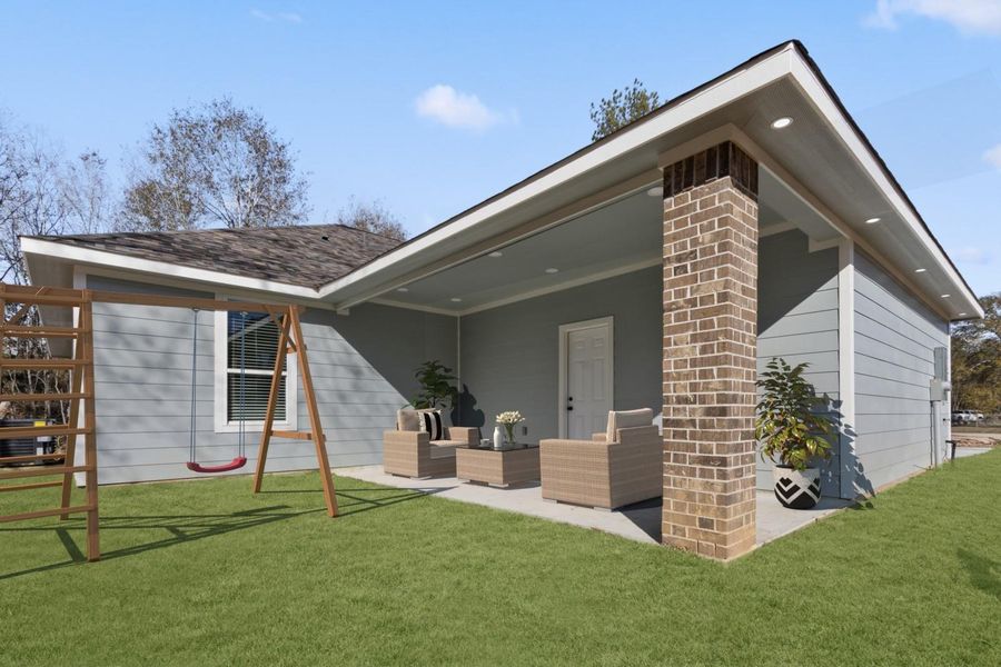Exterior details and patio area of a home in , Cleveland (Image 4).