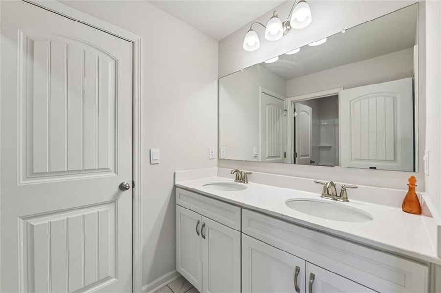 Furnished interior view inside a new home in , Cumming (Image 11).