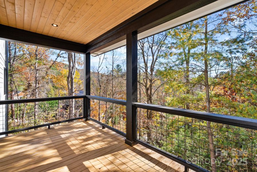 Exterior details and patio area of a home in , Weaverville (Image 3).