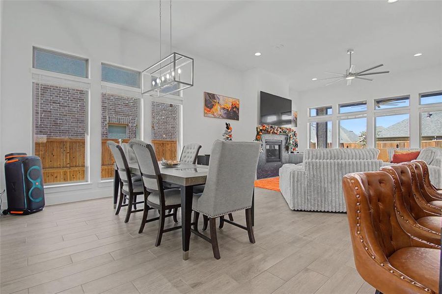Furnished interior view inside a new home in Devonshire, Forney (Image 8).