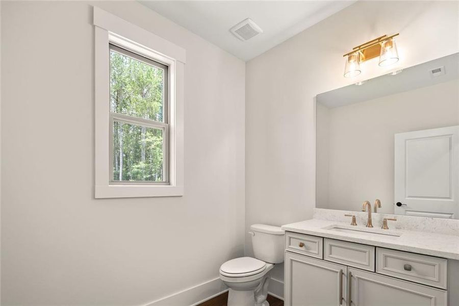 Furnished interior view inside a new home in Soleil Belmont Park, Canton (Image 10). Furnished interior view inside a new home in Soleil Belmont Park, Canton (Image 10).