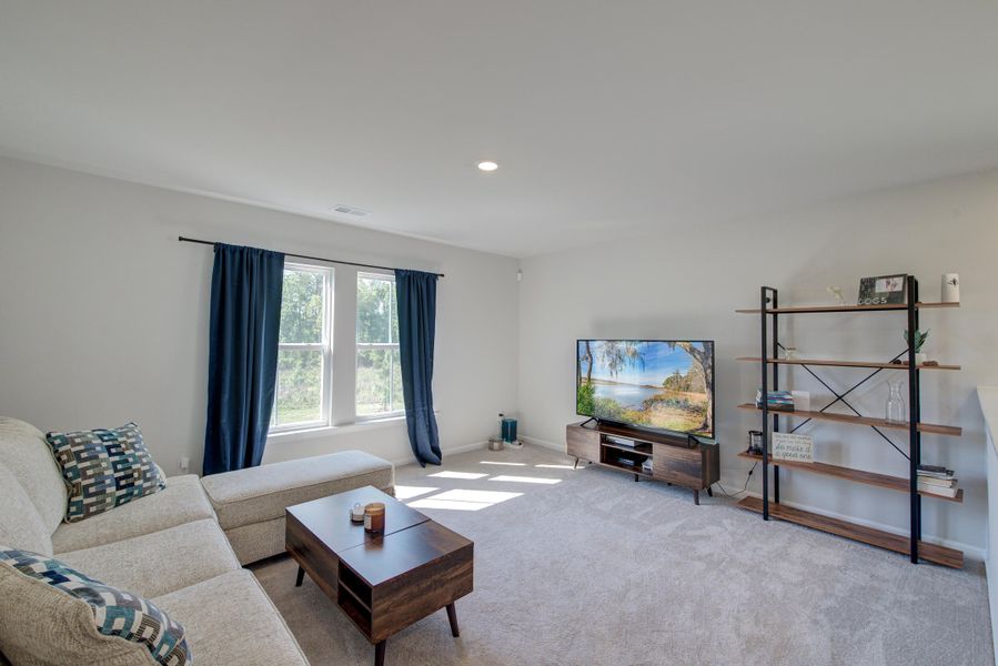 Furnished interior view inside a new home in Heron's Walk at Summers Corner, Summerville (Image 38).
