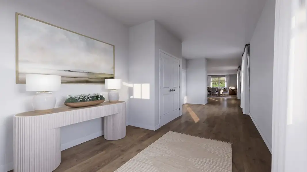 Furnished interior view inside a new home in Carolina Groves, Moncks Corner (Image 5).