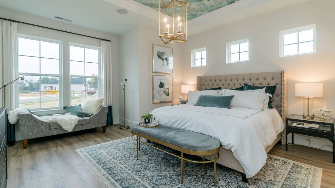 Representative furnished interior of a home built from the The Curator by DRB Elevate. in Brook Run, Fort Mill (Image 20).