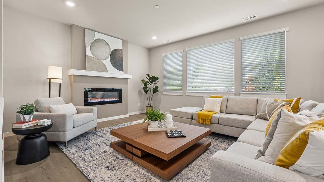 Representative furnished interior of a home built from the Plan 2766 by D.R. Horton in William Trails, Willis (Image 3). Representative furnished interior of a home built from the Plan 2766 by D.R. Horton in William Trails, Willis (Image 3).