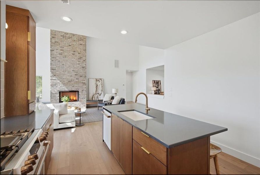 Furnished interior view inside a new home in , Blairsville (Image 19).