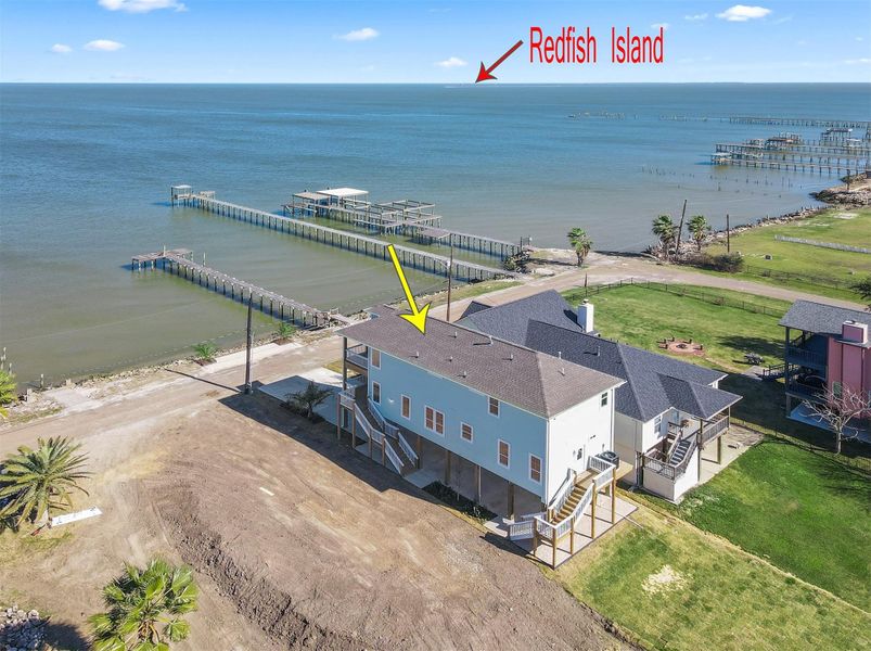 Located 1/2 mile from Redfish Island