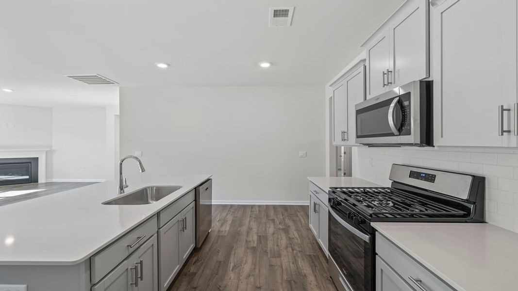 Furnished interior view inside a new home in Durbin Meadows Traditions, Fountain Inn (Image 9). Furnished interior view inside a new home in Durbin Meadows Traditions, Fountain Inn (Image 9).