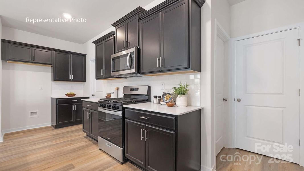 Furnished interior view inside a new home in Clark Creek Landing, Lincolnton (Image 5).