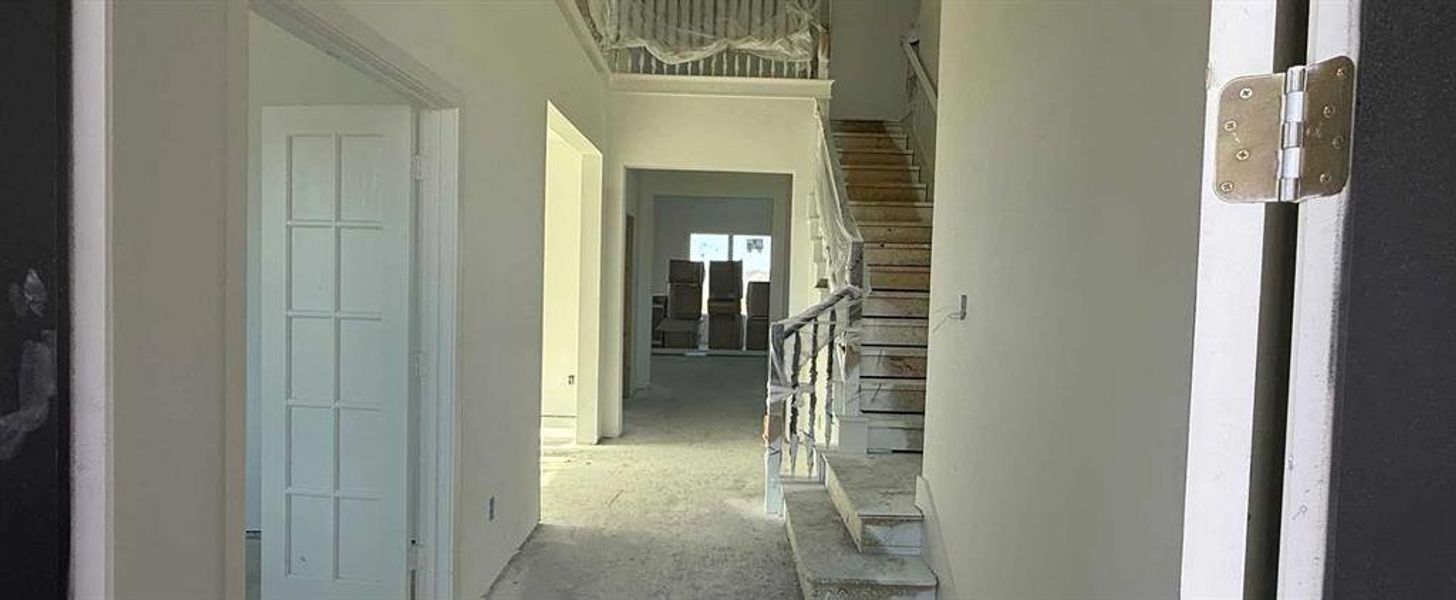 Foyer Construction Progress Foyer Construction Progress