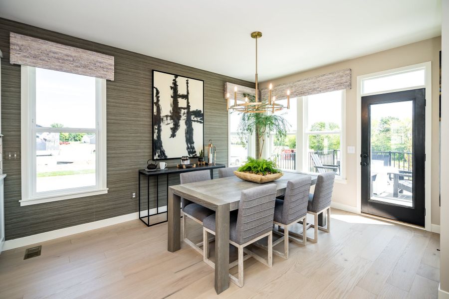 Representative furnished interior of a home built from the Avery by Fischer Homes in Twin Lakes, Hoschton (Image 65).