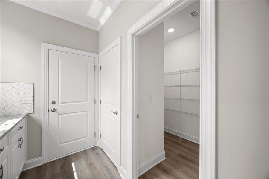 Spacious, unfurnished interior of a new home in Sinclair at Crawford Creek, Grovetown (Image 24). Spacious, unfurnished interior of a new home in Sinclair at Crawford Creek, Grovetown (Image 24).