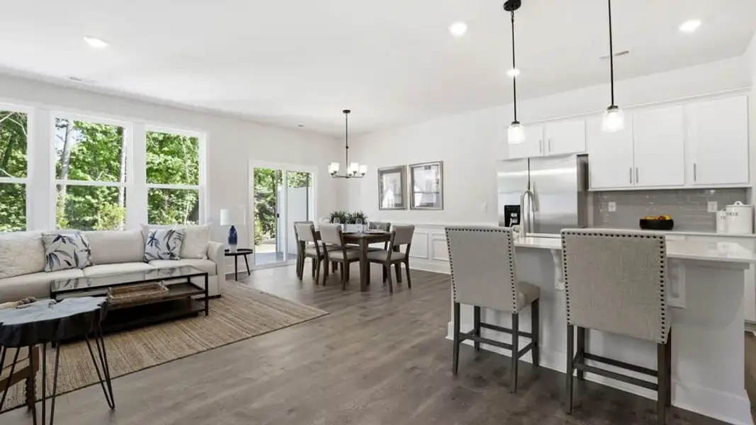 Representative furnished interior of a home built from the Carson by D.R. Horton in Ashmore Hills, Mauldin (Image 5).
