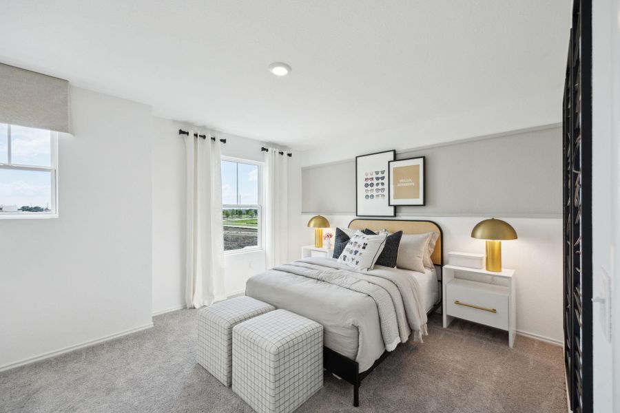 Furnished interior view inside a new home in Windcress, Cove (Image 13).