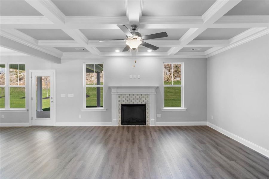 Living Room | 5065 Anna Creek Way, The Kingsland II Plan by Ivey Homes Living Room | 5065 Anna Creek Way, The Kingsland II Plan by Ivey Homes