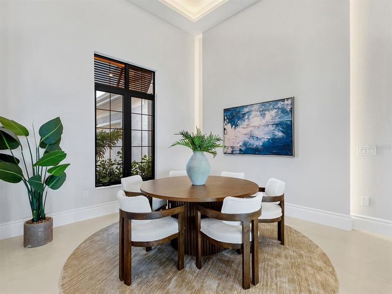 Furnished interior view inside a new home in , Sarasota (Image 65).