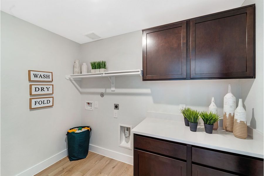 Furnished interior view inside a new home in Caney Mills, Conroe (Image 31).
