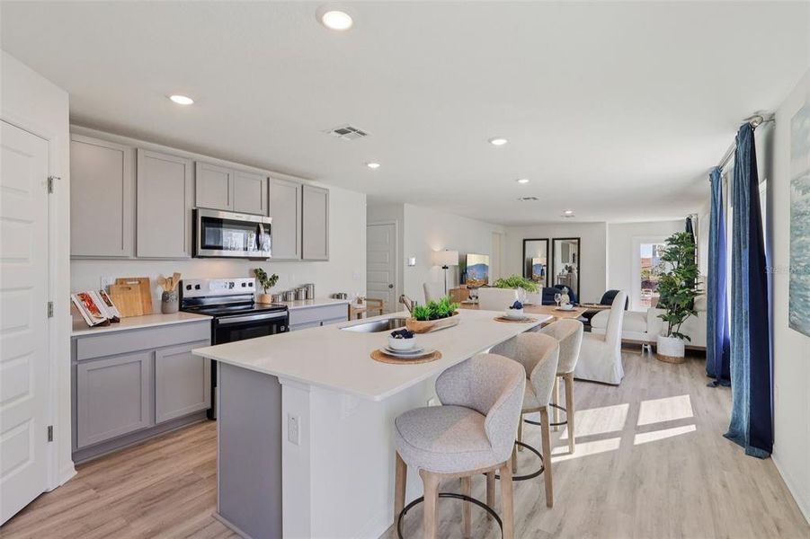 Furnished interior view inside a new home in Millstone, Lakeland (Image 3).
