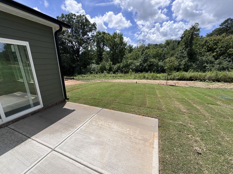 Exterior details and patio area of a home in Ashton Park, Monroe (Image 2).
